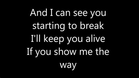 Breaking Benjamin Give Me A Sign Lyrics Youtube