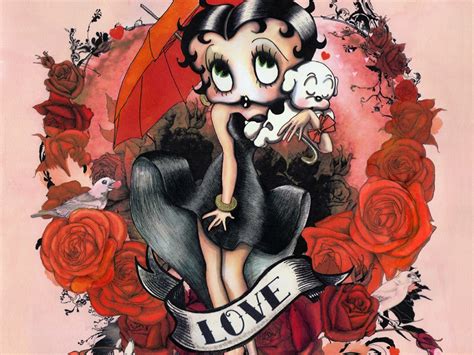 Free Download My Free Wallpapers Cartoons Wallpaper Betty Boop X For Your Desktop