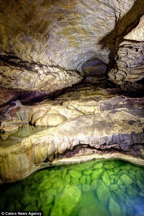 Russian Photographer Offers Rare Glimpse Inside Caves Of Abkhazia