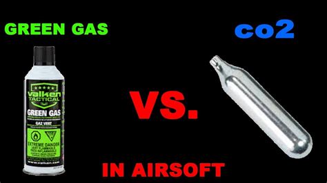 Co2 Vs Green Gas In Airsoft Youtube