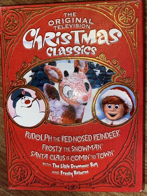 The Original Television Christmas Classics Rudolph Frosty Santa 4 Dvd