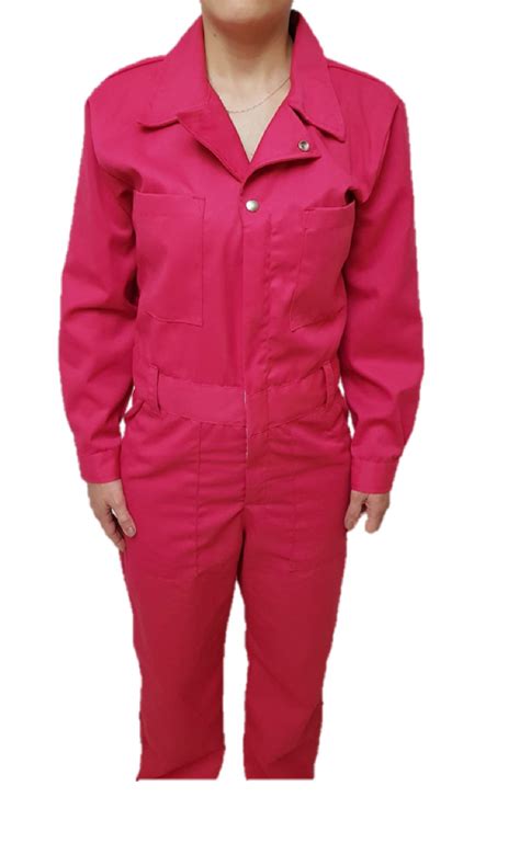 Dofer Pink Overalls Women Work Coveralls Women Pink Work Overalls Pink