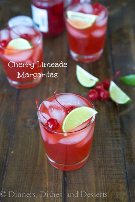 Cherry Limeade Margarita Recipe Limeade Margarita Yummy Drinks