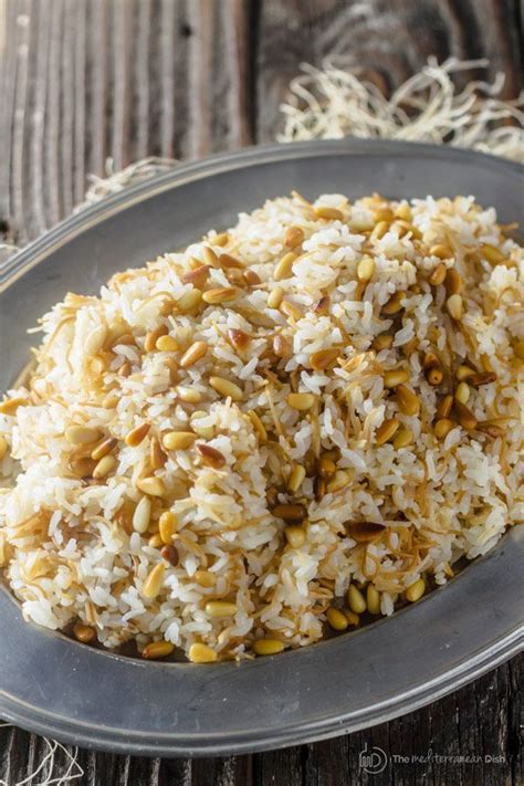 Lebanese Rice Recipe The Mediterranean Dish The Perfect Rice Pilaf