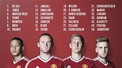 El Manchester United presenta los dorsales para la nueva temporada ...