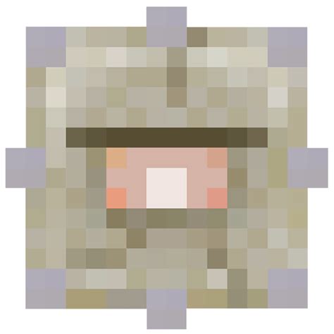 Elder Guardian Face Minecraft Face Pix Art Perler Bead Art