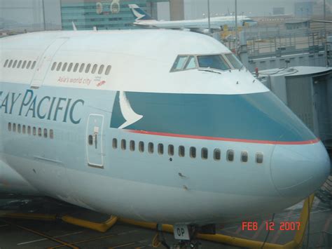 Cathay Pacific 747-400 | Cathay pacific airlines, Cathay pacific, Pacific