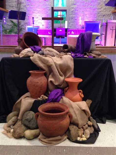 Lent Altar Decorations By Purpleorchid57
