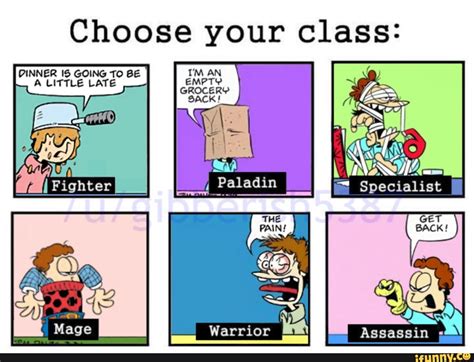Choose Your Class Ifunny