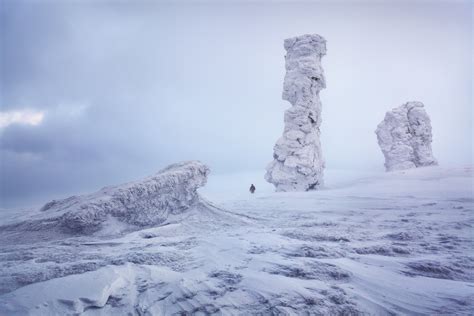 The Weathering Pillars Natural Wonder Of Russia · Russia
