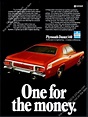 1973 Plymouth Duster 340 red car photo vintage print ad | Plymouth ...