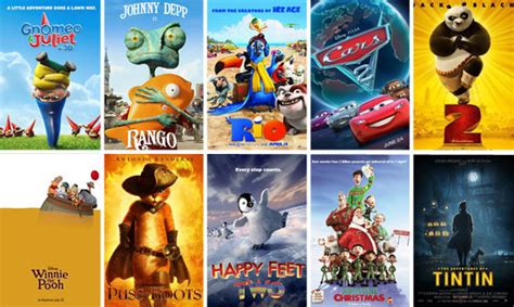 Best Animated Movies 2011 Popsugar Entertainment