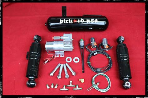 Harley Air Ride Suspension System Kit Pickard Usa