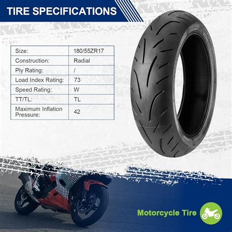 buy maxauto sport touring rear motorcycle tire 180 55zr17 73w 180 55zr 17 180 55 17 w radial