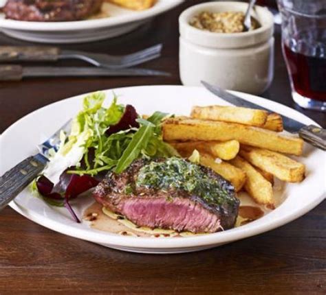 steak and chips recipe cooking the perfect steak bbc good food recipes steak and chips