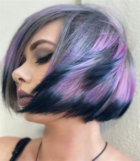 10 Trendy Short Hairstyles With Color Novelties Popular Haircuts