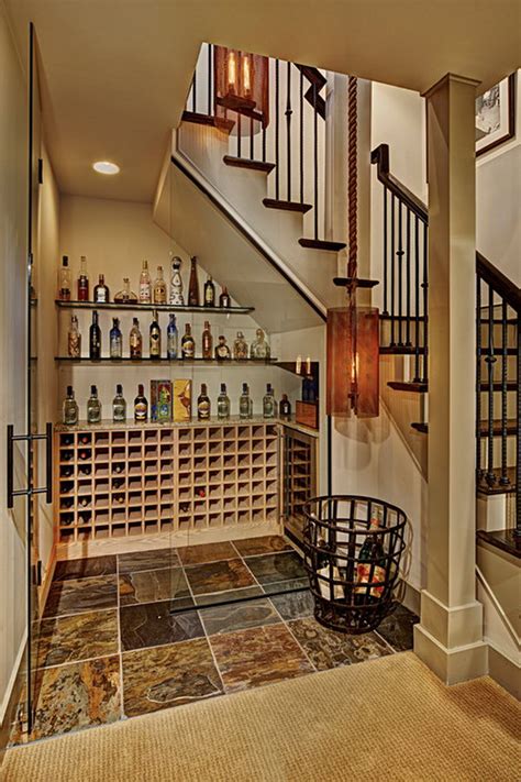 There is a space under the stairs that i've opened up because i wanted to make a wine cellar area. Creative Under the Stair Storage Ideas - Noted List