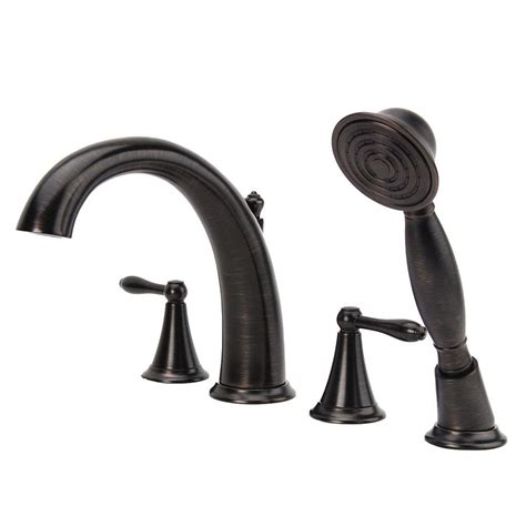 A wide variety of tub faucet sprayer options are available to you, such as valve core material, feature, and warranty. Fontaine Montbeliard 2-Handle Deck-Mount Roman Tub Faucet ...
