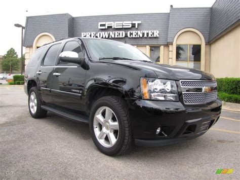 2008 Black Chevrolet Tahoe Ltz 32966257 Car Color