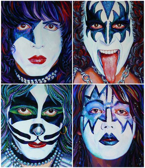Pin By Anthony Taylor On Kiss Kiss Band Makeup Kiss Concert Kiss Online