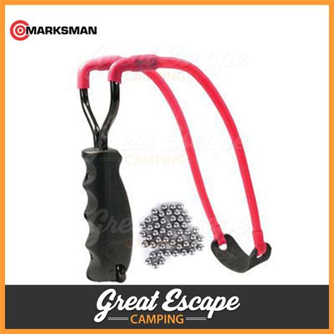 Marksman Traditional Slingshot Ammo Great Escape Camping
