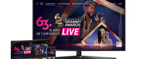 The broadcast and livestream of the main ceremony begin at 8 p.m. Grammy Awards auch 2021 bei MagentaTV zu sehen - DWDL.de