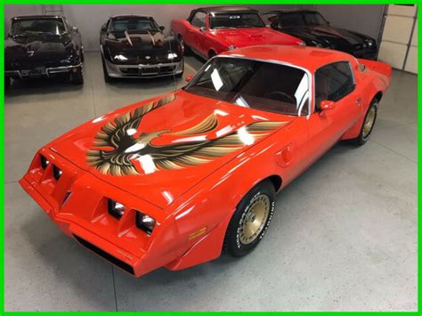 1980 Pontiac Firebird Trans Am Rare Carousel Red Original Low Mile