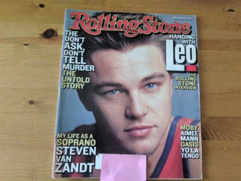 Rolling Stone Magazine March 2000 Leonardo Dicaprio Ebay