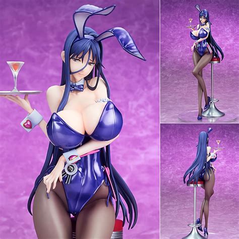 2021 27cm Anime Bunny Girl Sexy Girls Figure Raita Mahou Shoujo Misanee Pvc Sexy Anime Figure