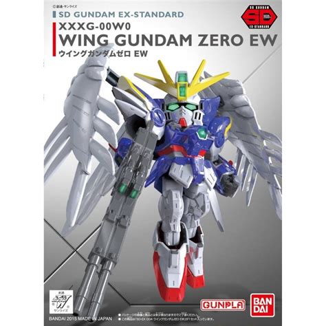 Sd Ex Standard Wing Gundam Zero Ew Bandai Gundam Models Kits Premium