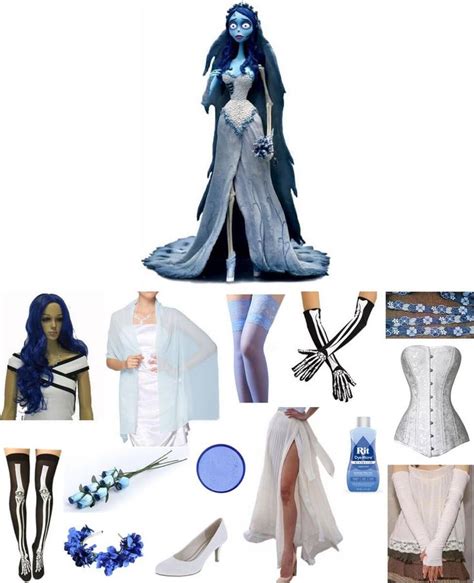 Make Your Own Emily The Corpse Bride Costume In Corpse Bride
