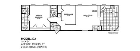 One bedroom home floor plans aperfectplace info. Lovely Single Wide Mobile Home Floor Plans 2 Bedroom - New ...
