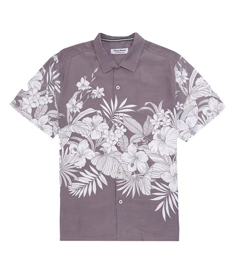 Tommy Bahama Veracruz Cay Aloha Lei Short Sleeve Woven Camp Shirt