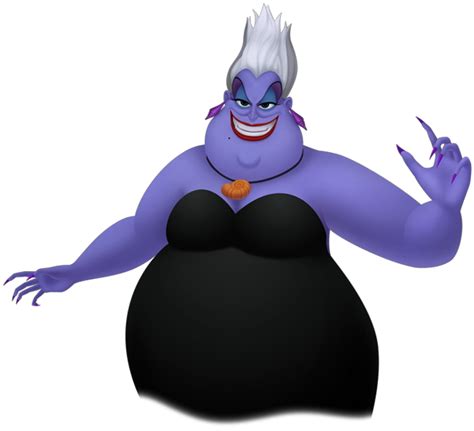 Ursula In Game Assets And Renders Kh13 · For Kingdom Hearts