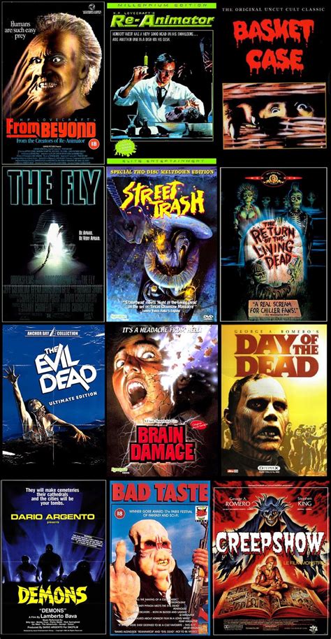 80s Horror Classic Horror Movies Horror Movie Icons Retro Horror