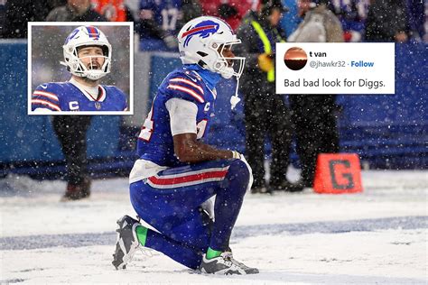 Fans Rip Buffalo Bills Diggs For Behavior After Loss To Bengals