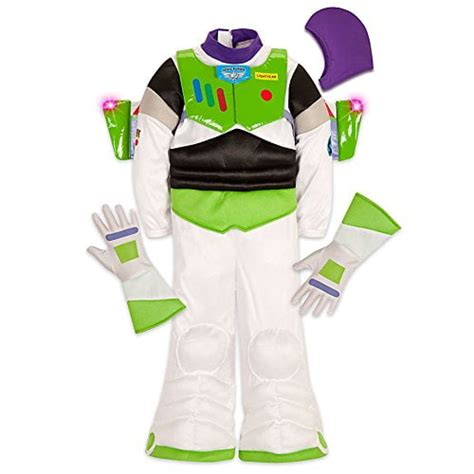 Disney Store Toy Story Buzz Lightyear Costume With Light Up Wings Size