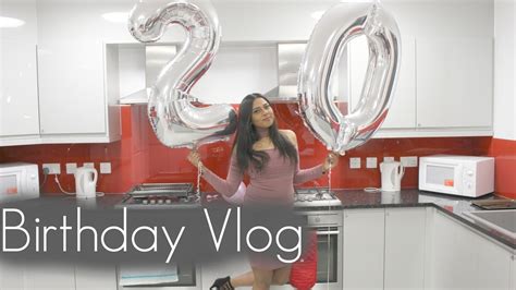 20th Birthday Vlog Youtube
