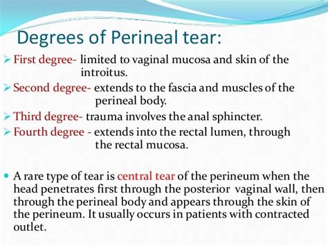 Perineal Lacerations
