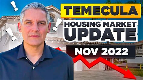 TEMECULA Housing Market NOVEMBER 2022 - TEMECULA Real Estate - YouTube