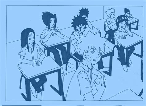 Naruto Konoha School By Deepnightcrimson On Deviantart