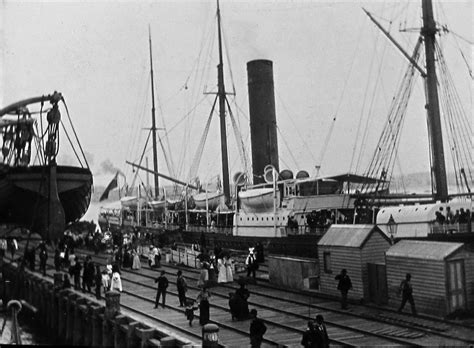 Transpress Nz Activity At Port Melbourne Australia 1890s