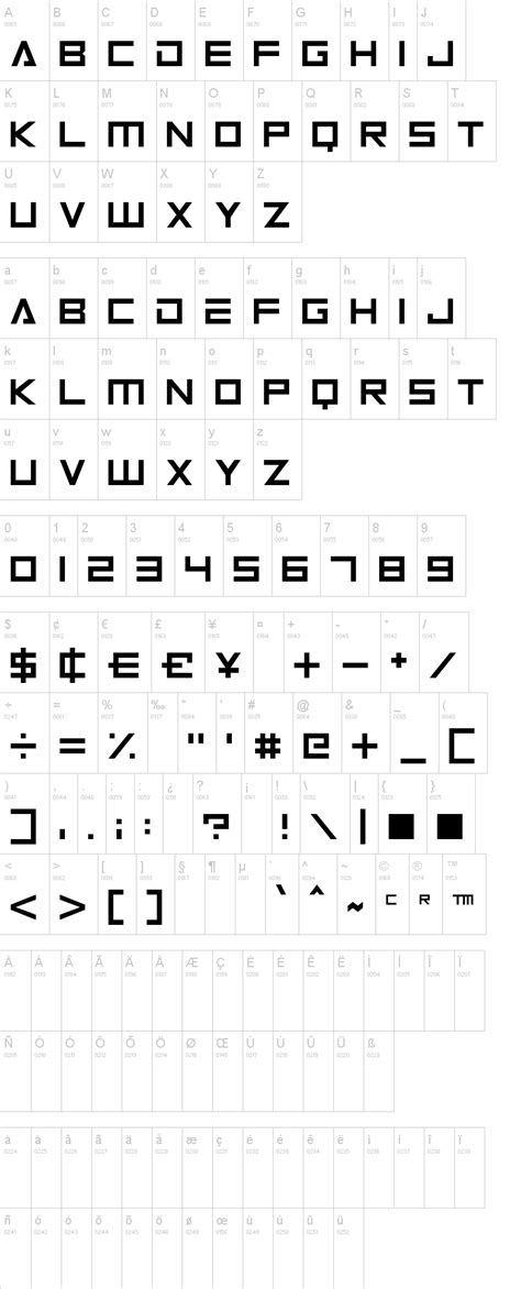 Android 101 Font