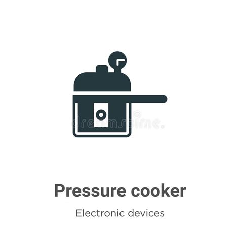 Only problem is i don't have a slow cooker. Pressure Cooker Vector Icon On White Background. Flat ...