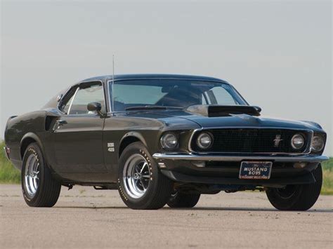Rare 1969 Boss 429 Mustang Under The Hammer In Monterey Carbuzz
