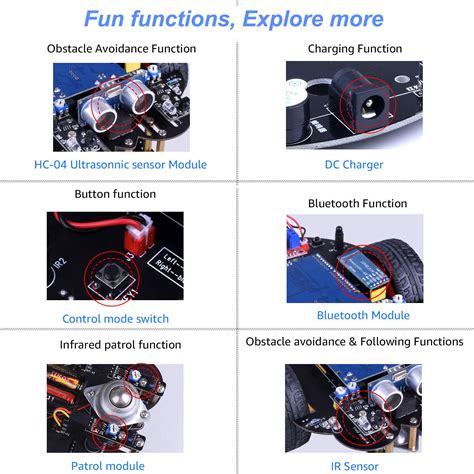 Buy Longruner Rc With Arduinoide Robot Kit Car Smart Diy Learning
