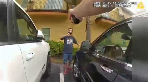 Florida Police Bodycam Footage Shows Moment Robbery Suspect Is Shot After Approaching Officer