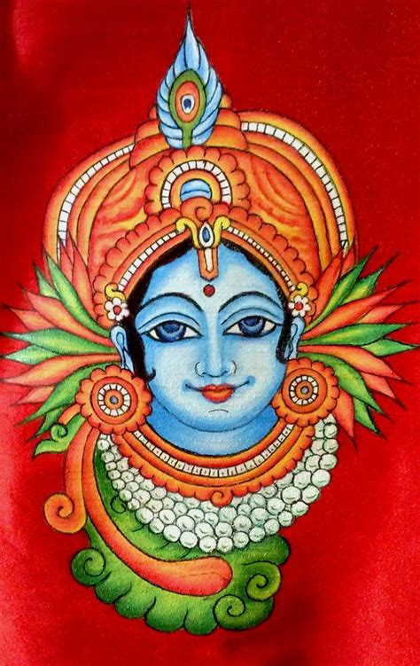 Pin By Sumana Upadhyaya On Fabric Painting Kerala Mural Painting