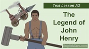 The Legend of John Henry- Text Lesson A2 - YouTube