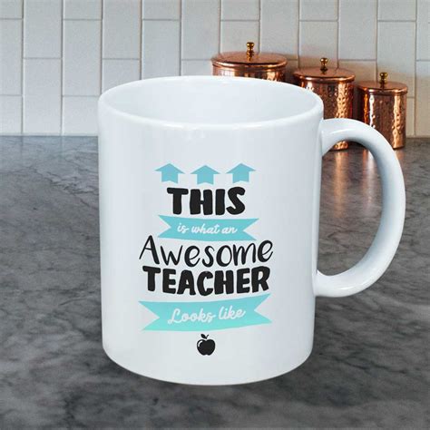 Personalised Mug Awesome Teacher